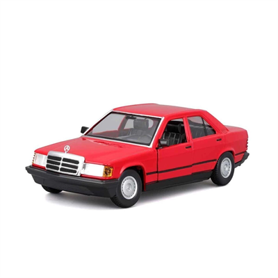 1021103 1:24 Mercedes Benz 1987 190 E Model Araba