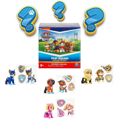 1060041 SUN-SPM-FİGÜR PAW PATROL SÜPER FİLM PUP SQUAD FİGÜRLERİ SÜRPRİZ PAKET - 1 Adet Stokta Olan Gönderilir