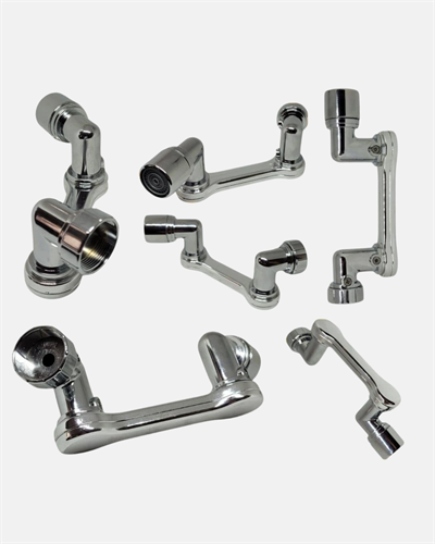 1080° Dönebilen Musluk Ucu – Su Tasarruflu, Esnek ve 360° Çift Eksenli Başlık