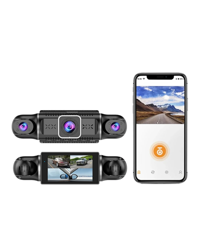 1080P Araç Kamerası Mobil Uygulama Bağlantılı G Sensörlü Güvenlik Sistemi