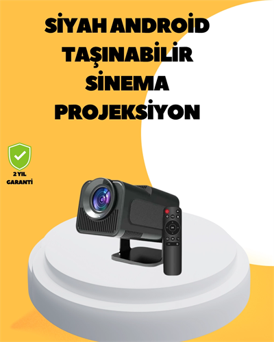 1080P Full HD Çözünürlük ve 4K Destekli Projektör