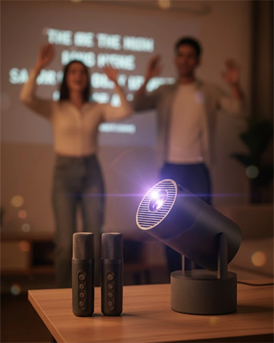 1080P Taşınabilir Projeksiyon WiFi Bluetooth Destekli