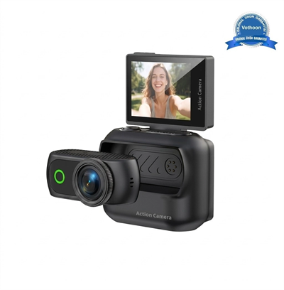 1080p Dijital Video Kamera (32gb) Kart Dijital Vlog Fotoğraf Makinesi  Türkçe  Siyah