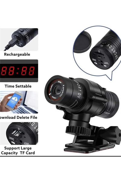 1080p Full Hd Spor Aksiyon Video Dürbün Kamera  Doğa Gözlem Kamerası