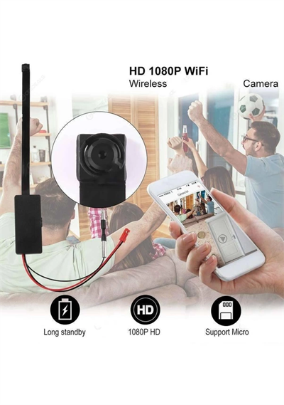 1080p Ip Modül Full Hd Wifi Kamera Güvenlik Bakıcı Kamerası
