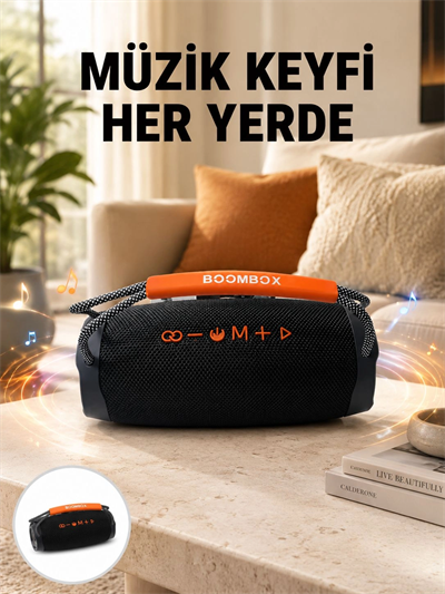 10W Çift Çıkış Güçlü Bluetooth Hoparlör Eller Serbest Yeni Nesil