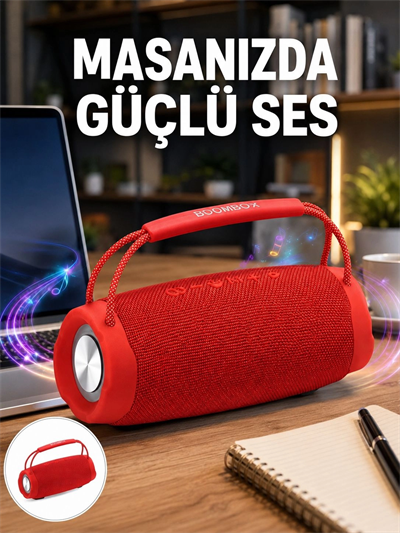 10W Güçlü Stereo Ses Sunan IPX6 Bluetooth Hoparlör Yeni Nesil