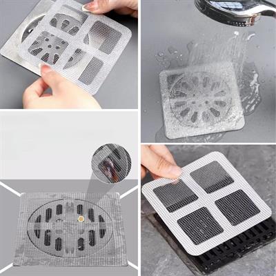 10'lu Banyo ve Mıutfak Lavabo Koku Önleyici ve Haşere Böcek Önleyici Gider Filtresi (3936)