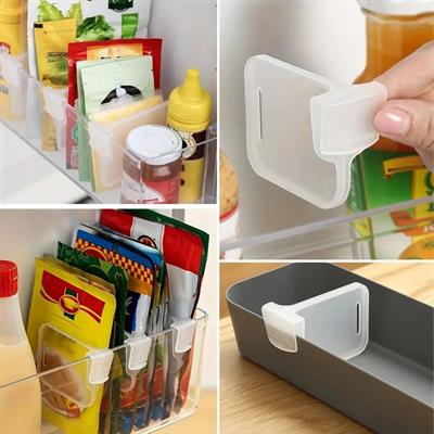 10'luŞeffaf Buzdolabı Yan Kapı Düzenleyici Buzdolabı Dolap İçi Bölümleyici Aparatlar (3936)