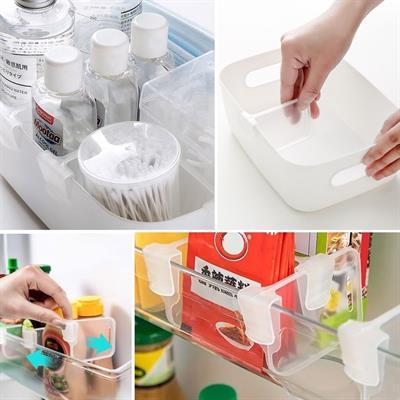 10'luŞeffaf Buzdolabı Yan Kapı Düzenleyici Buzdolabı Dolap İçi Bölümleyici Aparatlar (3936)