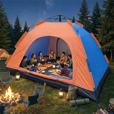 10 kişilik Otomatik Kurulum Kamp Çadırı – Outdoor , Suya Dayanıklı Hızlı Kurulum Piknik Ve Doğa İçin Geniş Aile Çadırı 300x300x170 Cm Bx40