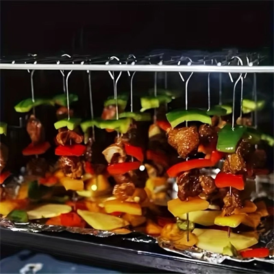 10lu Paslanmaz Çelik Şiş Seti (20 cm) - Airfryer & Mangal