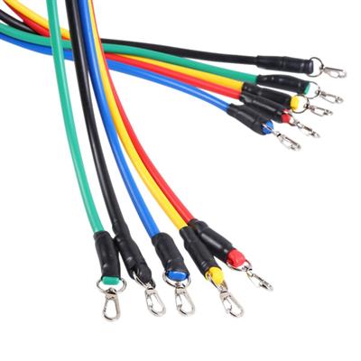 11 Parça Lateks Egzersiz Bandı Çekme Halatı Egzersiz Seti (3936)