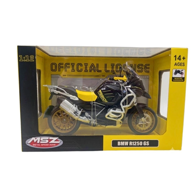 1/12 BMW R1250GS Model Motosiklet