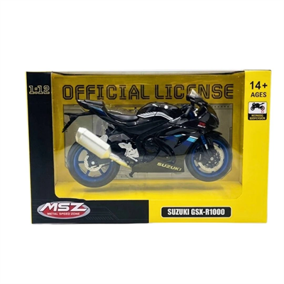 1/12 SUZUKİ GSX-R1000 Model Motosiklet