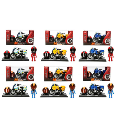 1:14 Sesli ve Işıklı BMW Die Cast Çek Bırak Motosiklet