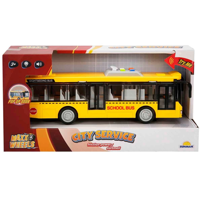 1:16 Eco Lounge Sesli ve Işıklı Şehir Otobüsleri 28 cm S00003537
