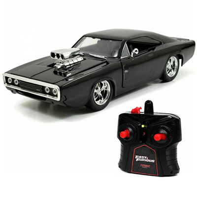 1:16 Fast . Furious 1970 Kumandalı Doms Dodge Charger R/T Turbo Araba