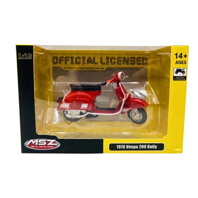 1/18 Weber 1976 200 Rally Model Motosiklet