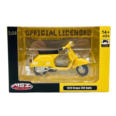 1/18 Weber 1976 200 Rally Model Motosiklet