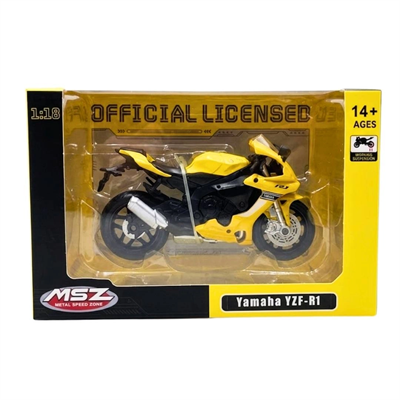 1/18 YAMAHA YZF-R1 Model Motosiklet