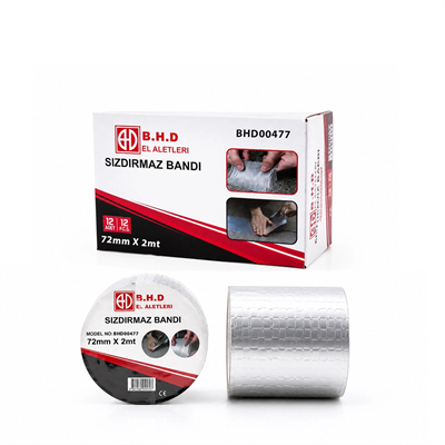 12 Adet 72mmx2mt Su Sızdırmaz Sakız Tamir Bantı Bx40
