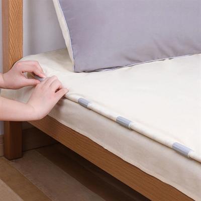 12 Adet Çok Amaçlı Çarşaf Tutucu, Sabitleyici ,Kaydırmaz Nevresim Örtü Düzenleyici Klipsler (3936)