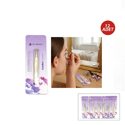 12 Adet Sarı Cımbız Bx40