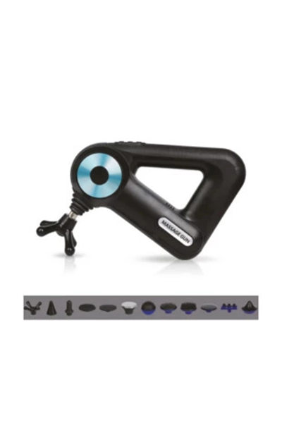 12 Başlıklı Profesyonel Masaj Sı Sporcu Masaj Aleti Seti  6 Hızlı Şarjlı Masaj