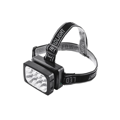 12 Ledli Güçlü Şarjlı Kafa Lambası Wt-064