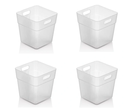 12 Li Buzdolabı İçi Mini Düzenleyici Kutu Organizer - Buzdolabı Kapak Düzenleyici