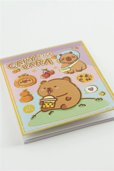 12 Yapraklı Çzgflm Karakteri Defter Sticker