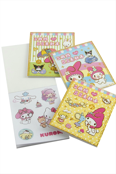 12 Yapraklı Çzgflm Karakteri Defter Sticker