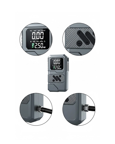 12.000 mAh Akü Takviye Destekli LED Işıklı Araç Kompresörü