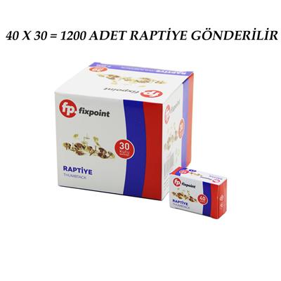 1200 ADET METAL RAPTİYE = 40PCS X 30 (3936)