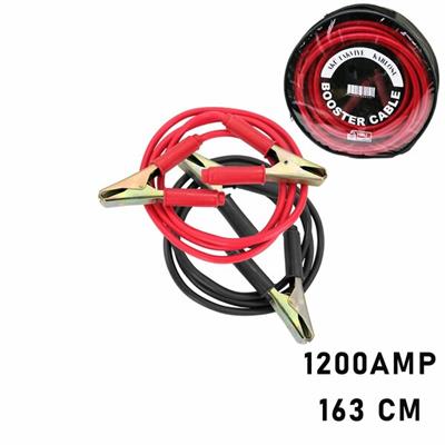 1200 AMPER AKÜ TAKVİYE KABLOSU 1.63MT - PENCERELİ BEZ ÇANTALI (3936)