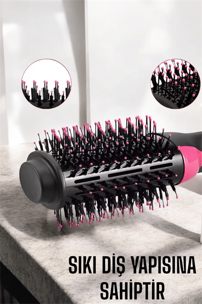 1200 Watt Gücünde, Negatif İyon Teknolojili, 3 Isı Kademeli Fön Tarağı