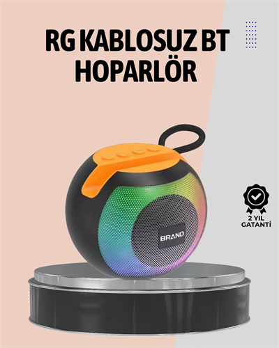 1200mAh Uzun Pil Ömürlü Bluetooth Hoparlör