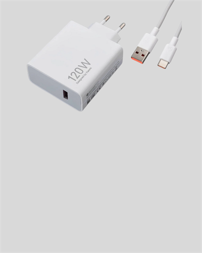 120W Mi Turbo Akıllı Tanıma Çipli Hızlı Şarj Cihazı Taşınabilir ve Dayanıklı