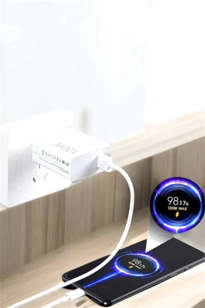 120W Şarj Aleti Type-C Uyumlu Turbo Şarj Aleti