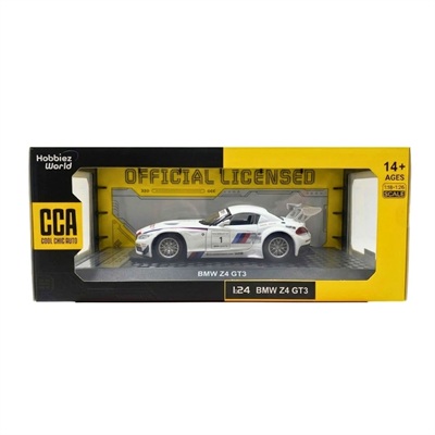 1/24 BMW Z4 GT3 Model Araba