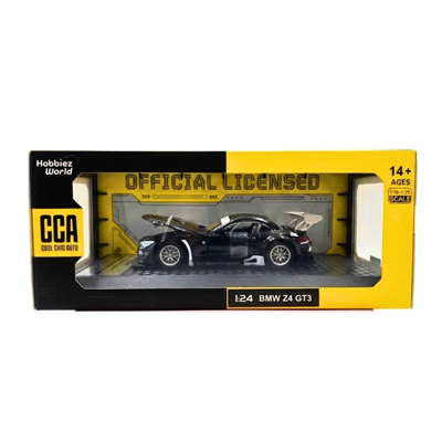 1/24 BMW Z4 GT4 Model Araba