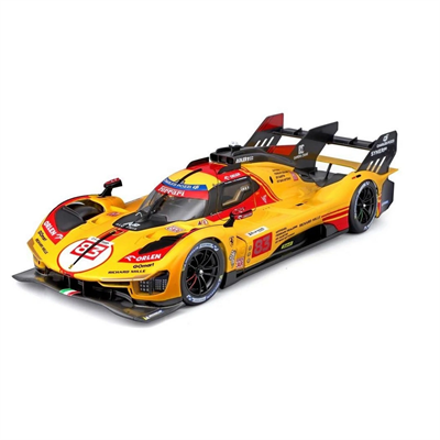 1/24 Ferrari 499P Model Araba Sarı