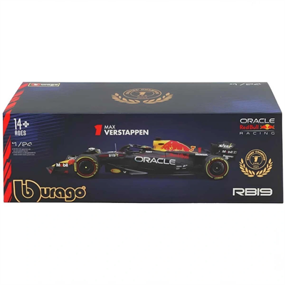 1:24 Formula 1 Oracle Red Bull RB19 F1 Model Araba