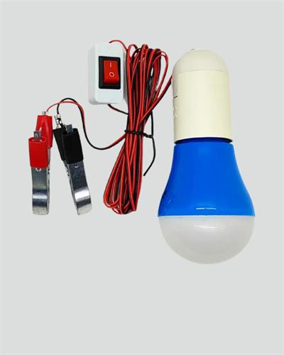 12V LED Ampul Timsah Kıskaçlı Taşınabilir Aydınlatma