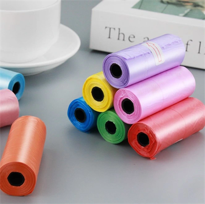 12li Köpek Dışkı Poşeti Düz Renkli Set