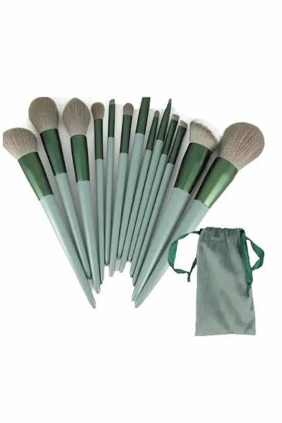 13 Parça Makyaj Fırça Seti Far Kontür Aydnlatıcı Fırçası İz Bırakmaz Hafif ve Yumuşak