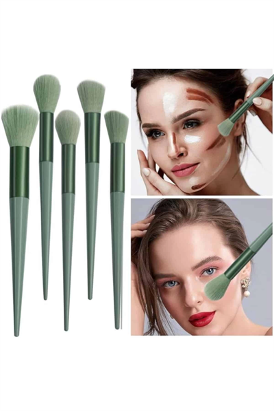 13 Parça Taşınabilir Kılıflı Profesyonel Makyaj Fırça Seti Pudra Allık Fondöten Fırçası