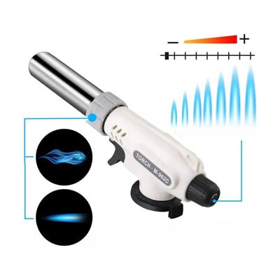 1300°C Çok Amaçlı Gaz Torch Çakmak - Mutfak, Mangal, Lehimleme Pürmüz Alev Tabancası (3936)