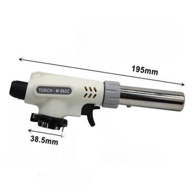 1300°C Çok Amaçlı Gaz Torch Çakmak - Mutfak, Mangal, Lehimleme Pürmüz Alev Tabancası (3936)